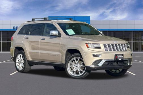 Gold 2014 Jeep Grand Cherokee Summit