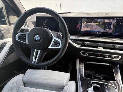 Blue 2025 BMW X5 M60i