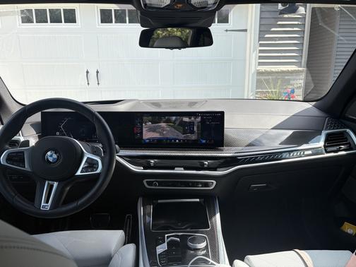 Blue 2025 BMW X5 M60i