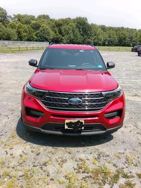 Red 2020 Ford Explorer XLT