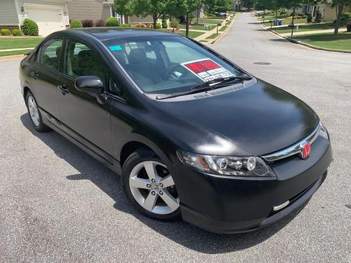 Black 2008 Honda Civic EX