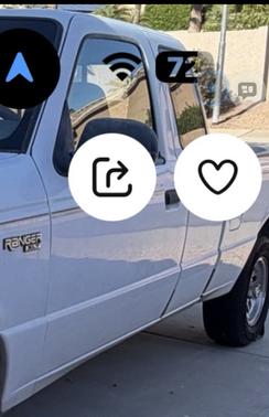 White 1993 Ford Ranger XL SuperCab