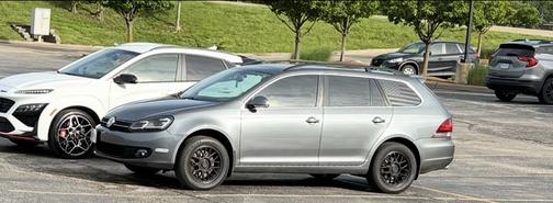 Gray 2013 Volkswagen Jetta SportWagen TDI