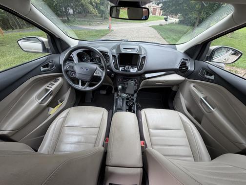 Beige 2018 Ford Escape Titanium