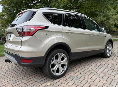Beige 2018 Ford Escape Titanium