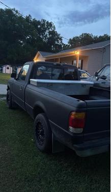 Black 1998 Ford Ranger XLT