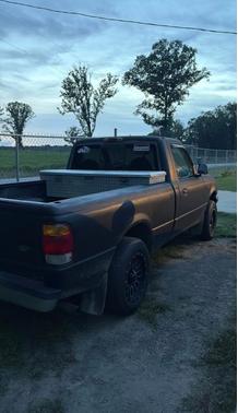 Black 1998 Ford Ranger XLT