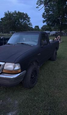 Black 1998 Ford Ranger XLT