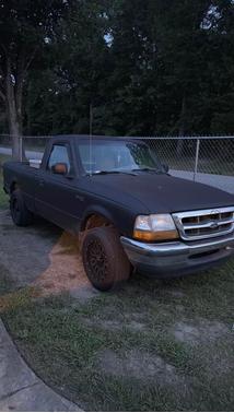 Black 1998 Ford Ranger XLT