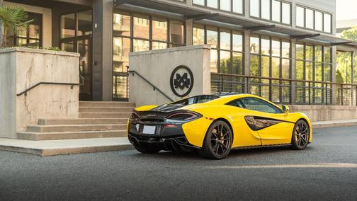 Yellow 2018 McLaren 570S Base