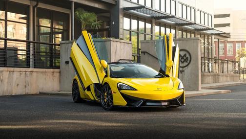 Yellow 2018 McLaren 570S Base