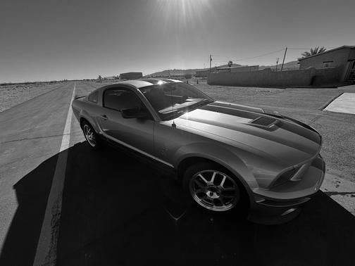 Gray 2008 Ford Mustang Shelby GT500
