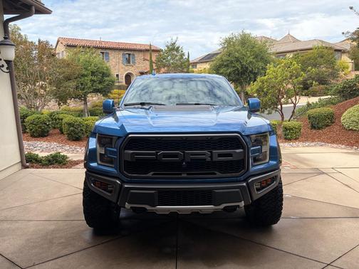 Blue 2019 Ford F-150 Raptor