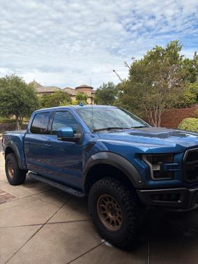 Blue 2019 Ford F-150 Raptor