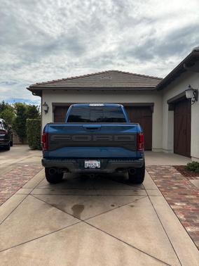 Blue 2019 Ford F-150 Raptor