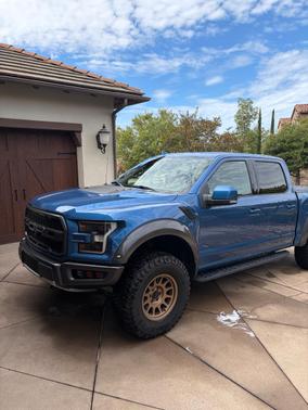 Blue 2019 Ford F-150 Raptor