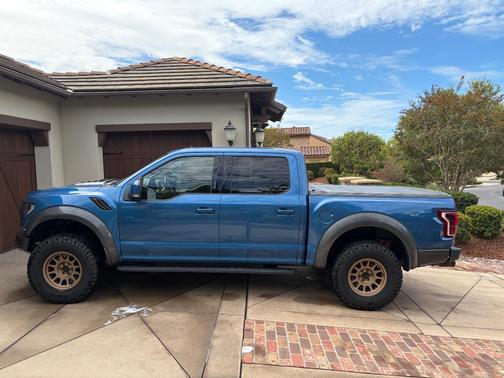 Blue 2019 Ford F-150 Raptor