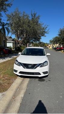 White 2019 Nissan Sentra SV