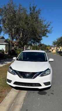 White 2019 Nissan Sentra SV