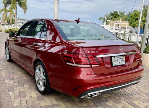 Red 2014 Mercedes-Benz E-Class E 350