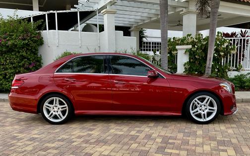 Red 2014 Mercedes-Benz E-Class E 350