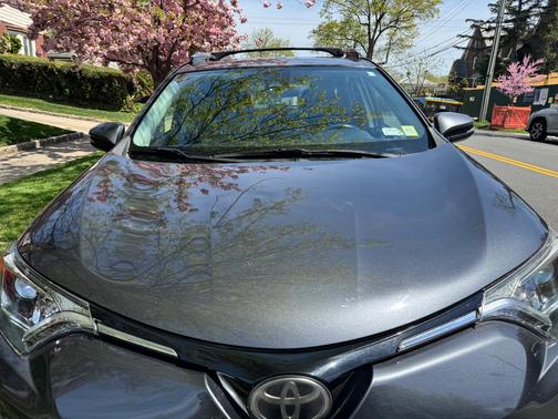 Gray 2018 Toyota RAV4 XLE