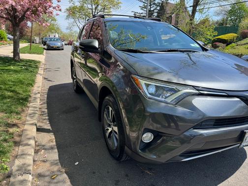 Gray 2018 Toyota RAV4 XLE