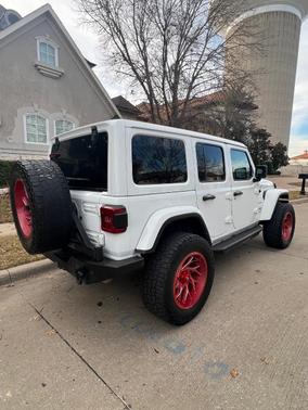White 2021 Jeep Wrangler Unlimited Sahara