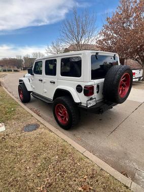 White 2021 Jeep Wrangler Unlimited Sahara
