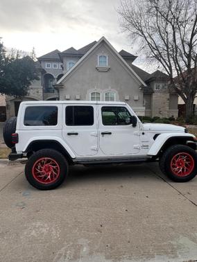 White 2021 Jeep Wrangler Unlimited Sahara