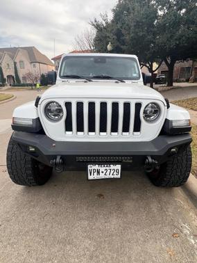 White 2021 Jeep Wrangler Unlimited Sahara