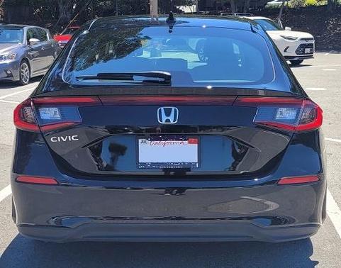 Black 2022 Honda Civic EX-L