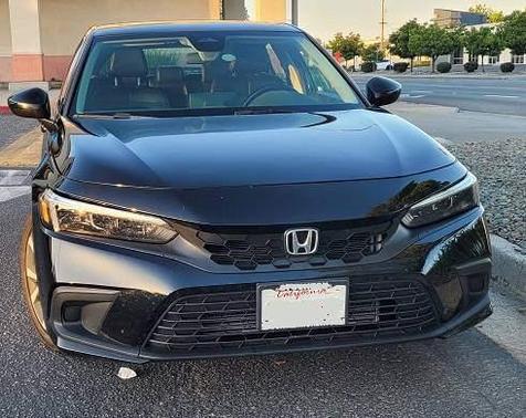Black 2022 Honda Civic EX-L