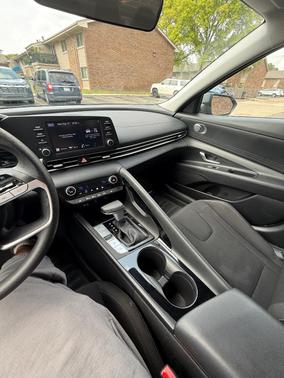 Gray 2022 Hyundai ELANTRA HEV Blue