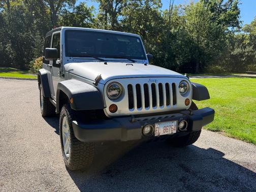 Silver 2008 Jeep Wrangler X