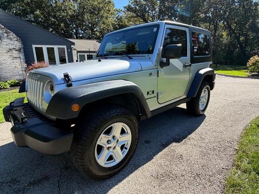 Silver 2008 Jeep Wrangler X
