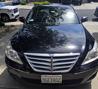 Black 2009 Hyundai Genesis 3.8