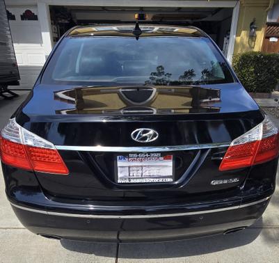 Black 2009 Hyundai Genesis 3.8