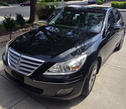 Black 2009 Hyundai Genesis 3.8