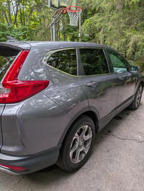 Gray 2017 Honda CR-V EX