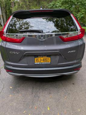 Gray 2017 Honda CR-V EX