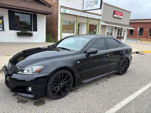 Black 2008 Lexus IS-F Base