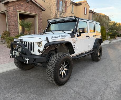 White 2017 Jeep Wrangler Unlimited Sport