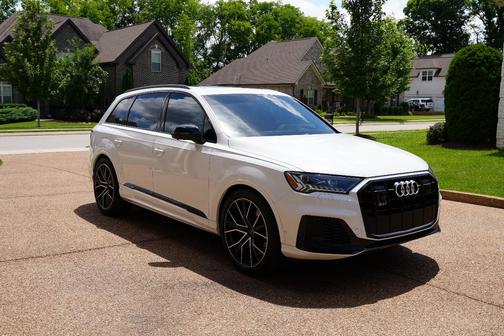 White 2020 Audi SQ7 4.0T Prestige