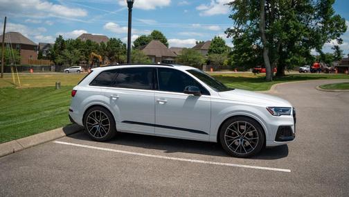 White 2020 Audi SQ7 4.0T Prestige