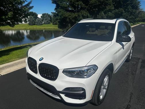White 2020 BMW X3 xDrive30i
