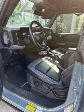 Blue 2022 Ford Bronco Black Diamond