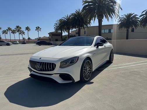 White 2020 Mercedes-Benz AMG S 63 4MATIC