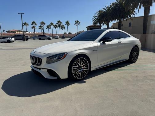 White 2020 Mercedes-Benz AMG S 63 4MATIC