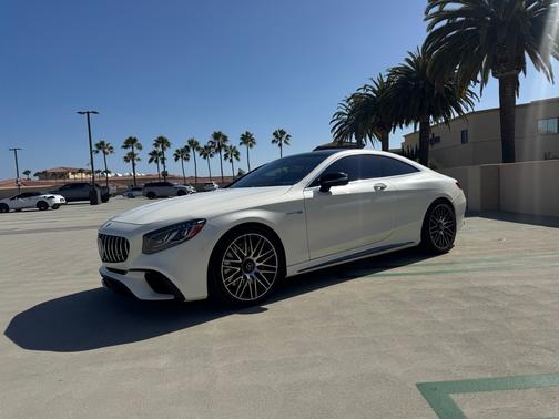 White 2020 Mercedes-Benz AMG S 63 4MATIC